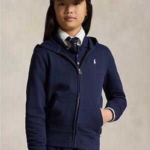 Polo by Ralph Lauren Navy Zip-Up Hoodie for Kids